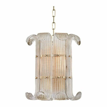 HUDSON VALLEY Brasher 4 Light Chandelier 2904-AGB